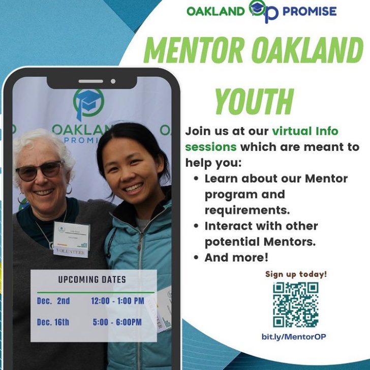 Come Mentor Session to Learn about our Mentor – Oakland Promise